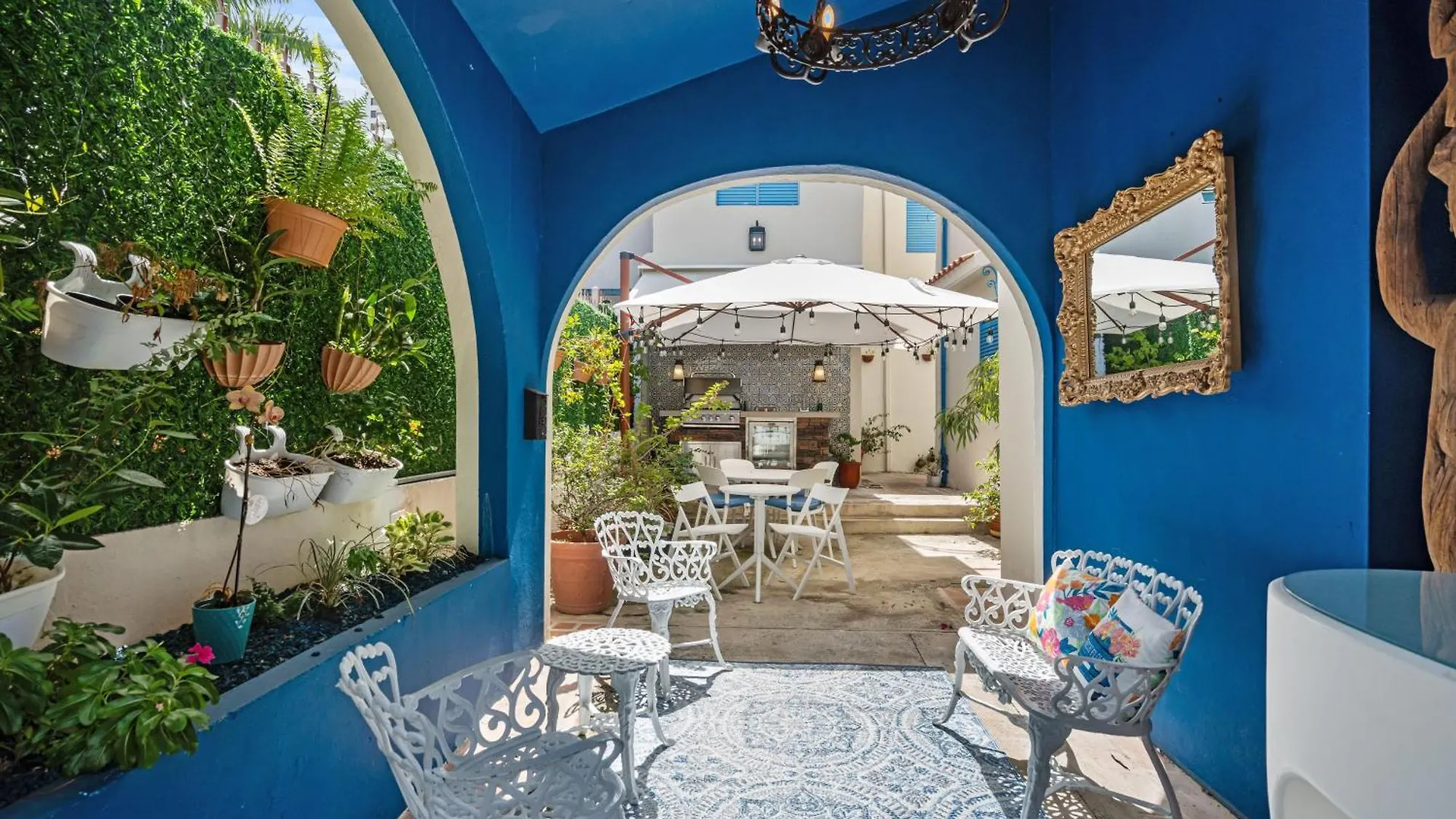 Artistic One-Bedroom Garden Apartment In Sj Mm9 Σαν Χουάν